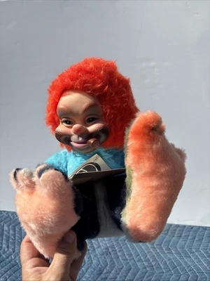 Vintage Rushton Tween-Stuff Plush Rubber Face Hobo Gigglee Monster Giglee - Image 1 of 4