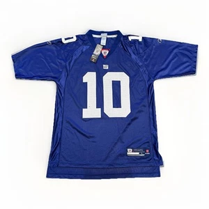 Eli Manning #10 Reebok New York Giants Men’s L Blue Home Vintage NFL Jersey New - Picture 1 of 12
