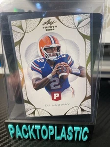 DJ LAGWAY 2024 LEAF TRINITY #28. Grade Ready Gators B4 - Picture 1 of 2