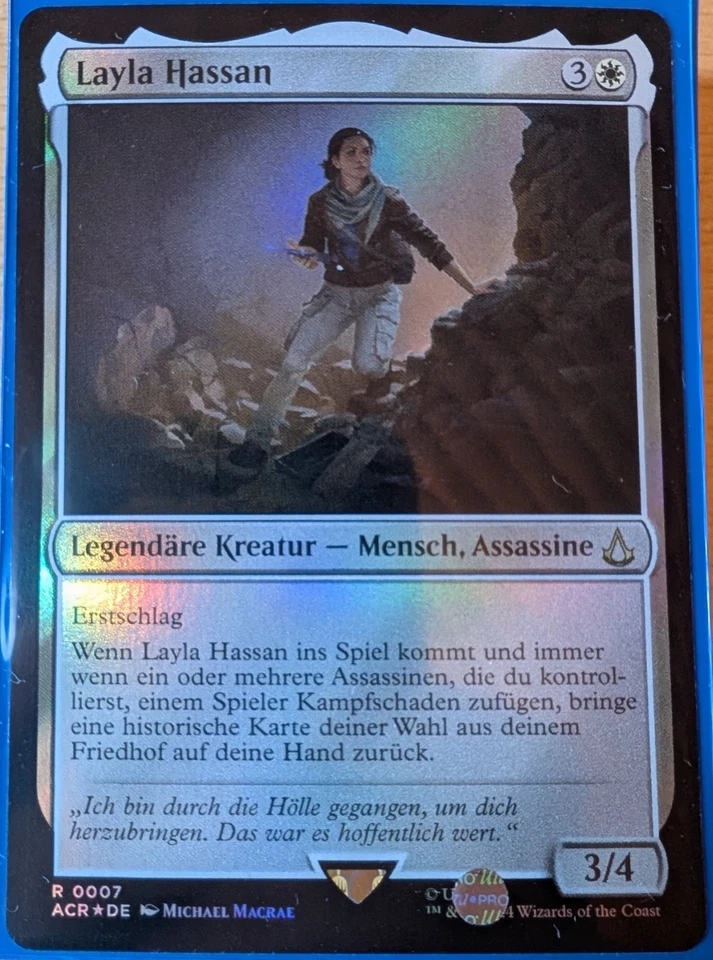 MTG | Layla Hassan | NM | DE | ACR 0007 | Assassin's Creed  | FOIL - Bild 1 von 1