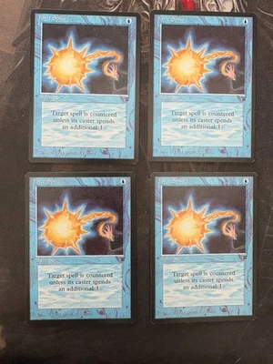 *** LEGENDS Force Spike x4 *** NM-Mint Beauty! - DUTY FREE MtG Magic - Image 1 of 2