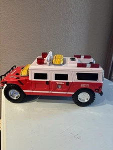 Tonka 911 Fire Rescue Hummer Emergency Toy Truck 3 C” Batteries Works - Bild 1 von 9