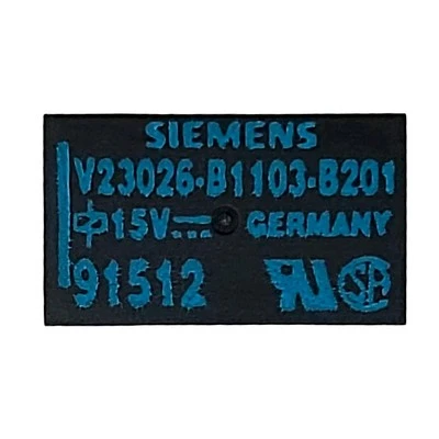 Relés Siemens 15V DC 1Amp 1A (Pack de 4) Foto 1 de 4