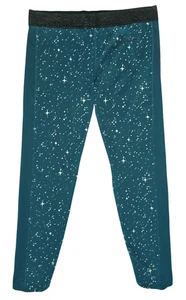 Nike Pro Warm Dri-fit Women's Teal Starry Night Leggings Size XXL Running - Picture 1 of 7