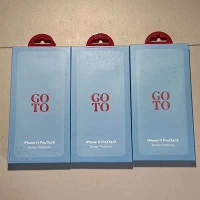 3 Pack GoTo Roll On Screen Protector for iPhone 11 Pro / Xs / X - Clear - Image 1 of 3