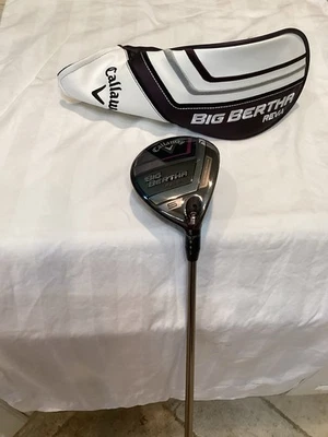 Вуд Callaway Ladies 2023 Big Bertha Reva Fairway 21* 5 RCH 40, под правую руку, как новый - Изображение 1 из 4