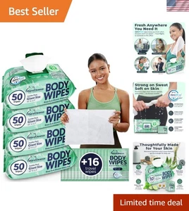 Extra Moist Body Wipes for Women - 4 Pack - Picture 1 of 9