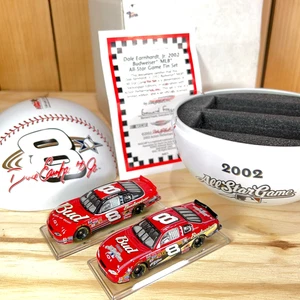 Dale Earnhardt Jr #8 Budweiser 2002 MLB All Star Game Baseball latta set 2 NASCAR - Foto 1 di 6