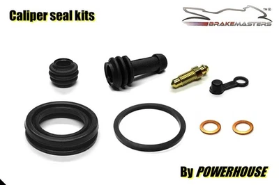 Kawasaki KH100 G3 1982 front brake caliper seal rebuild repair kit Foto 1 de 4