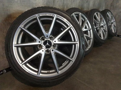 Original Mercedes A45 W176 AMG Alufelgen Winterreifen 235/40 R 18 RDKS Pirelli - Bild 1 von 4