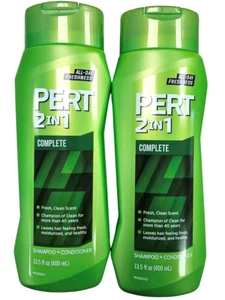 PERT 2in1 Shampoo + Conditioner COMPLETE 13.5oz ( 2 bottles ) - Picture 1 of 2