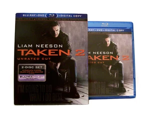 "TAKEN 2 (2012)" Unrated Cut BLU-RAY + DVD (2012) starring Liam Neeson - Imagen 1 de 3