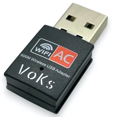 AC 600Mbps WLAN Stick Dual Band 2.4GHz / 5GHz WIFI Dongle USB Wireless Adapter - Bild 1 von 4