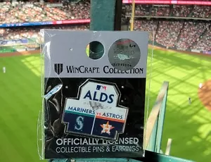 2022 Houston Astros vs Seattle Mariners ALDS (Postseason) Lapel Pin WinCraft New - Picture 1 of 2