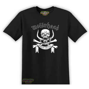 Camiseta MOTORHEAD March or Die Metal Band Negra S-3XL - Imagen 1 de 2
