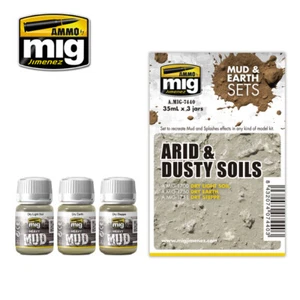 AMMO by MIG Emaille Erde & Schlamm Sets trockene & staubige Böden AMIG7440 - Bild 1 von 1
