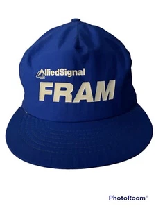 Filtros FRAM de Colección de Señal Aliada Logotipo Azul Adulto Snapback Camionero/Gorra Nuevo de Edición EE. UU. - Imagen 1 de 3