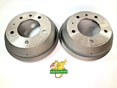 Allmakes Land Rover Series 3 FR RR Defender 90 Rear 10" Brake Drum 591039 x 2 - Image 1 of 2