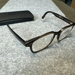 Salt Optics Reiner MMM Black Tortoise Eyeglass Frames ONLY Japan Handcrafted - Bild 1 von 9