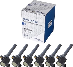 C659M6 Ignition Coil Set of 6 Spectra Premium for Ford Mazda Mercury - Picture 1 of 13