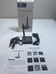 Wireless HDMI Display Dongle Adapter 4K, Wireless Receiver, Streaming Media Vide - Picture 1 of 4
