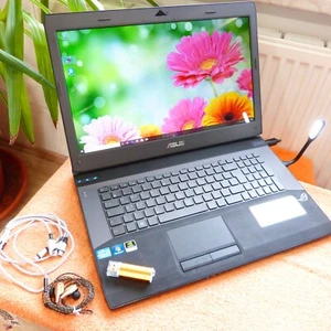 Asus G73s ROG 17 Zoll GAMING GTX l HDD SSD Windows 10 l 20GB RAM NEU QUAD i7 - Bild 1 von 14