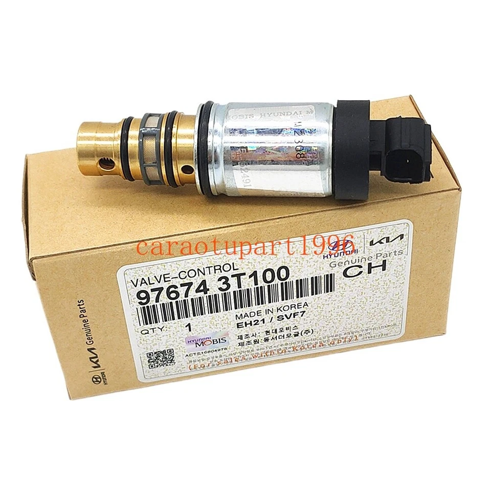 Válvula de control del compresor de aire acondicionado OEM para KIA RIO 2011-17 Amanti Sportage 97674-3T100 Foto 1 de 4