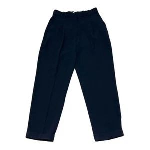 Wilfred schwarze Hochhaus plissierte Polyester-Anzughose Größe 8 - Bild 1 von 11