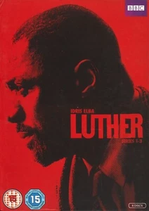 Luther: Serie 1-3 (2013) 6-Disc Juego DVD Caja Set, Idris Elba Región 2 & 4] - Imagen 1 de 2
