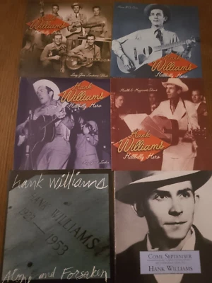 Hank Williams | Hillbilly Hero CD X 4  + 2 others Alone + Forsaken + Best of 6CD - Image 1 of 4