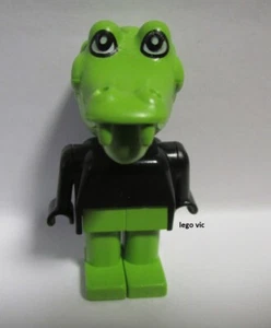 Lego x585c01 Fab4b Figurine Crocodile du Fabuland 3639 3647 3721 3643 - Imagen 1 de 1