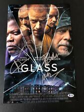 GLASS BRUCE WILLIS SIGNED 12X18  PHOTO AUTHENTIC AUTO JAMES MCAVOY +3 BECKETT