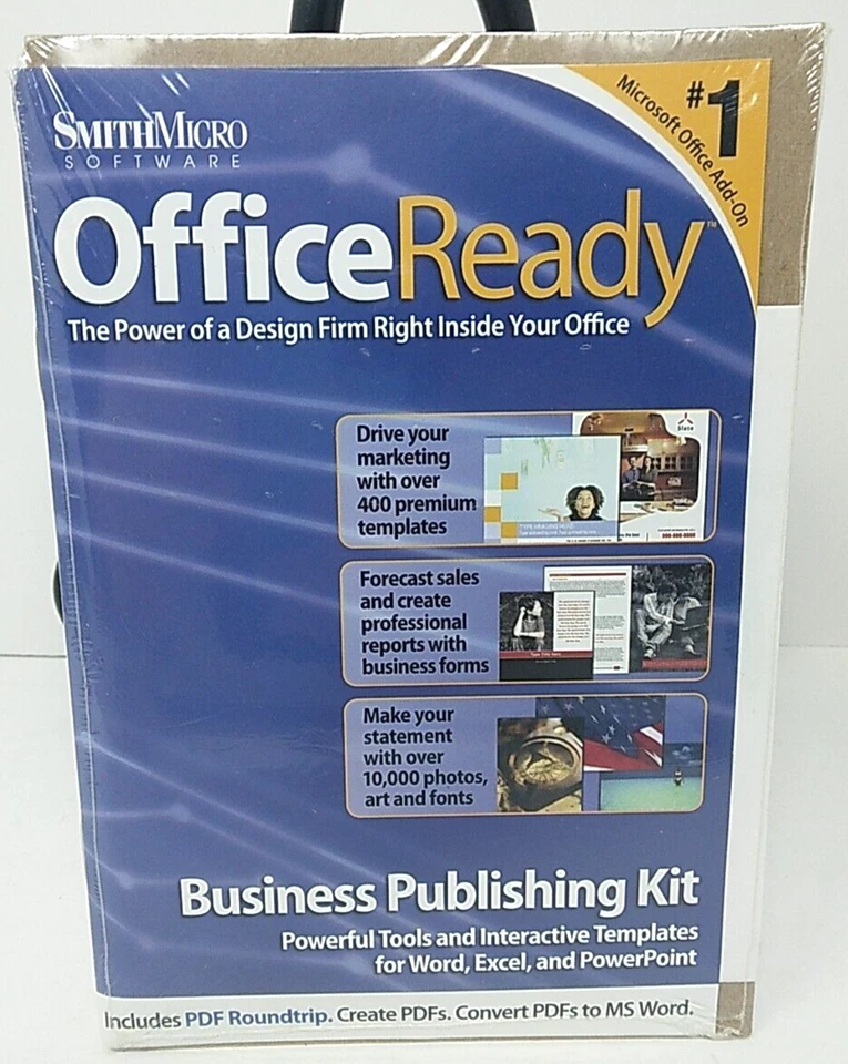Office Ready Smith Micro | Business Publishing Kit | Powerful Tools | Wrd, Exl,P - Image 1 of 4