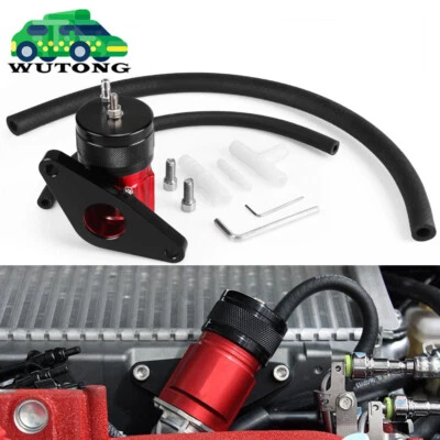 Red Adjustable Blow Off Valve Recirculation BOV For 02-07 Subaru WRX 04-17 STI - Image 1 of 4