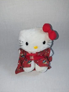 Hello Kitty Plüschtier Kimono Version Vintage ca.15cm - Bild 1 von 3
