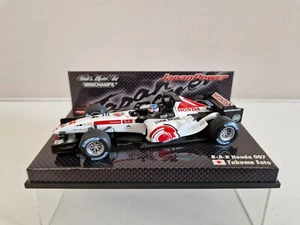 Minichamps 1/43 BAR Honda 007 T. Sato - Kyosho Japan Power 2005 - 403050104 - Imagen 1 de 7