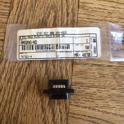 DB9 D-SUB 9 Pin RS232 Serial Male Assembly IDC Solderless Connector Digi-Key - Image 1 of 3