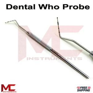 Who Probe Dental Pocket Marking Measuring Periodontal Periodontium Explorer - Picture 1 of 3