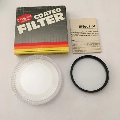 ROKUNAR 55mm CROSS SCREEN OLD NEW STOCK METAL FILTER MADE IN JAPAN - Image 1 of 4