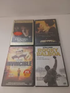 4 Inspiration Movies On DVD. A Beautiful Mind (2002 DVD). Cinderella Man (2005) - Picture 1 of 3