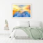 Colorful Abstract Cloud Design Print Premium Poster High Quality Choose Sizes