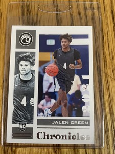 2021-22 Chronicles Draft Picks #4 Jalen Green Rookie