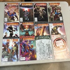 Eternals 1-9 Complete Set + Annual 1 + Sketchbook 2008 (ET02)