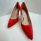 Kenneth Cole Riley 85 Pumps Coral Suede Size 7.5 