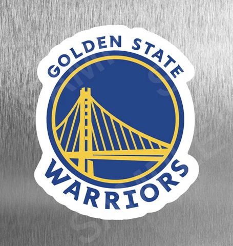 Magnet Die Cut Golden State Warriors NBA  Basketball Refrigerator Fridge Cover