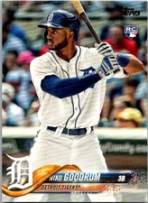2018 Topps Niko Goodrum RC Detroit Tigers #639