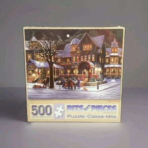 NEU Bits and Pieces The Carolers 500 Stück Puzzle 18 x 24 USA VERSIEGELT - Bild 1 von 3