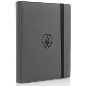 Trading Card Binder 9 Pocket, PU Cover Card Collection Binder for 360 Cards, ... - Picture 1 of 7