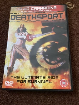 Death Sport DVD  Roger Corman 1978 Cult Classic with David Carradine - Image 1 of 2
