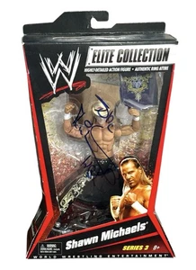 WWE SHAWN MICHAELS SIGNED ELITE COLLECTION SERIES 3 TOY WITH JSA COA VERY RARE - Picture 1 of 4